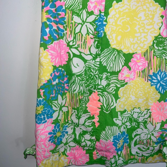 Lilly Pulitzer Green, Pink, Yellow Kids Dress - Picture 11 of 12